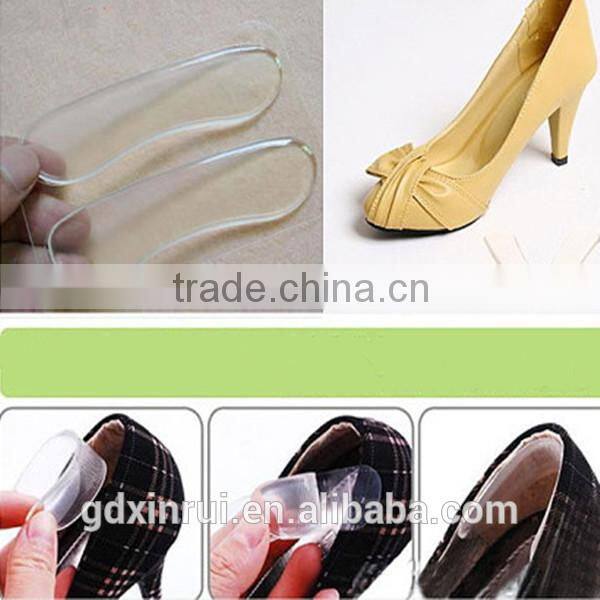 Massage Adhesive Women High-heeled Shoes Foot Cushions Invisible Soft Sticky Gel Heel Pads Massage Foot Pads for Ladies