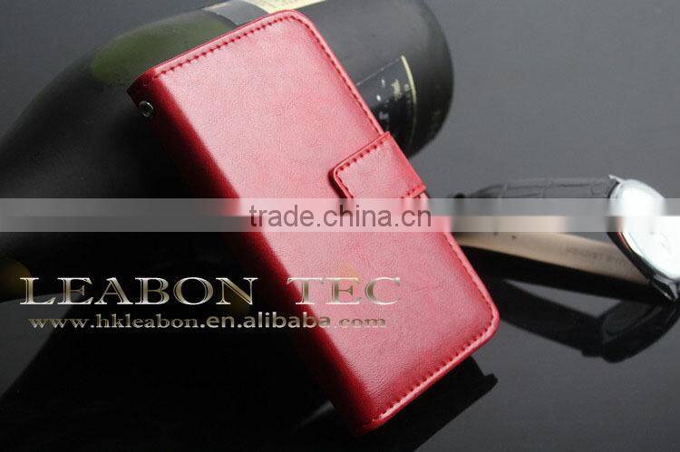 Wholesale new hot selling high quality leather case for iphone 5, for iphone 5 leather case