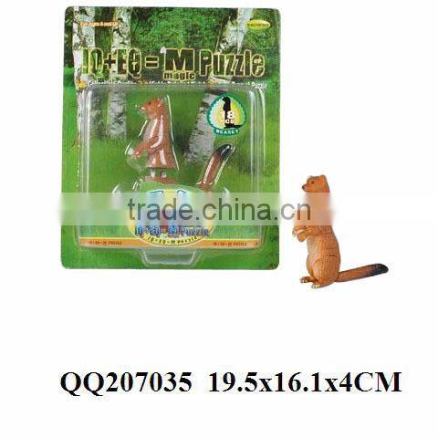 DIY plastic dragon, DIY puzzle animal, DIY toys dragon