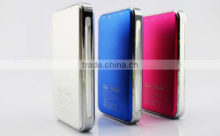 Large Capacity Cellphone Solar Power Bank 11200mah, outdoor power bank