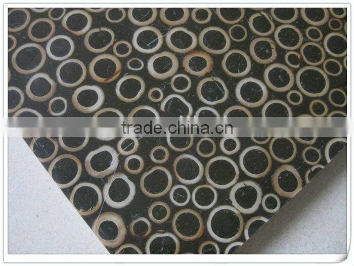 Roundness Coconut shell mosaic