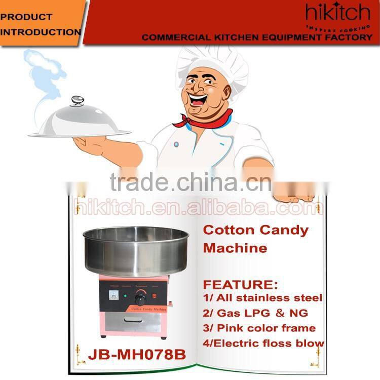 Hot Commercial Sugar manufacturing automatic cotton candy floss machine for sale