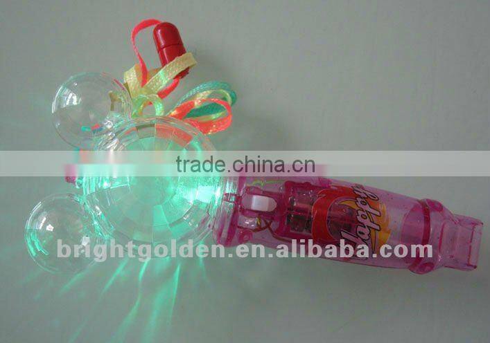 Fiber optic mickey Led Whistle For Promotion