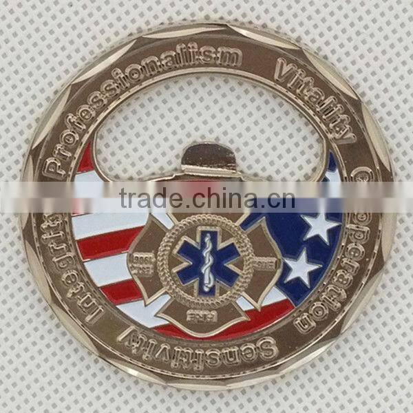 SM-LO010 metal military souvenir bottle opener custom shape