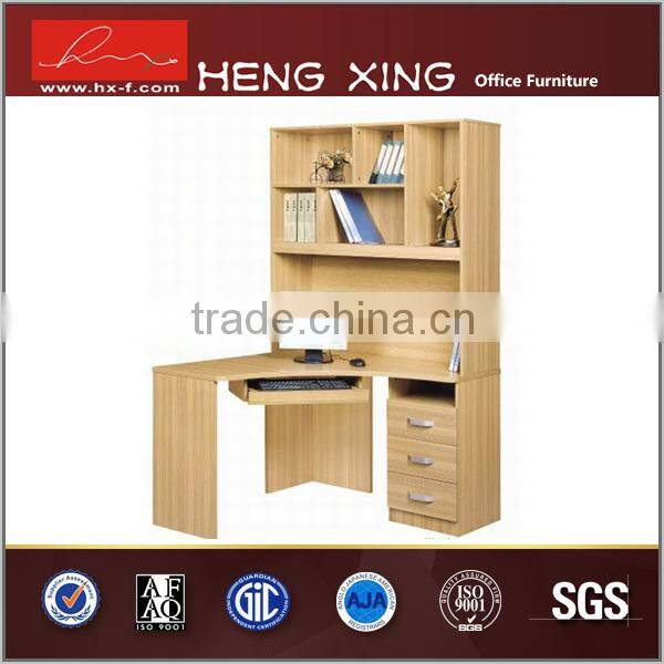 School Wooden Cheap Computer Desk, Desktop Computer Table Designs For Teacher And Students HX-0171