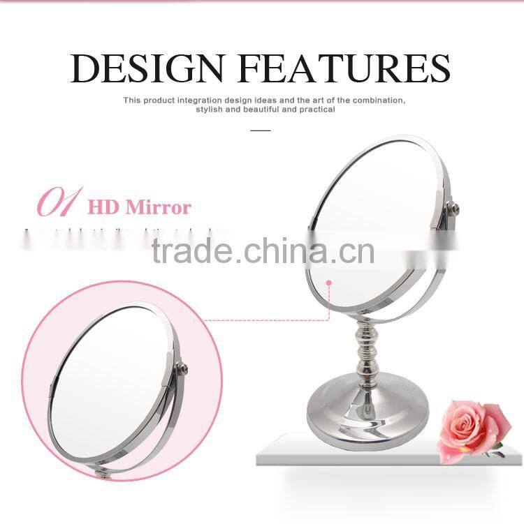 Chrome Plated Finishing Double Sides Convex Cosemtic Mirror with good quality