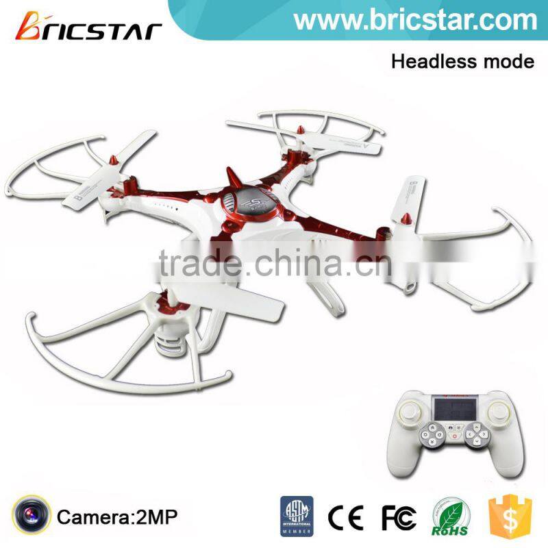 Headless mode 2.4G RC drone with wifi camera