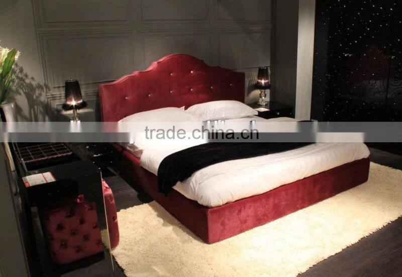 Post-modern high glossy & stainless steel feet dresser(LS-213)