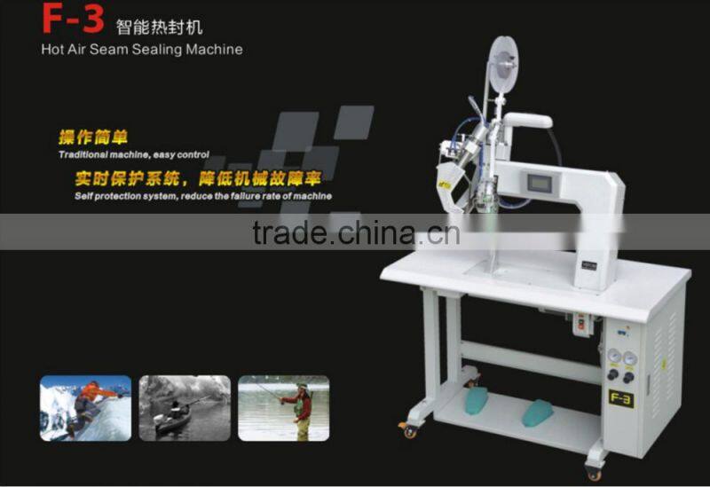 hot melt raincoat seam sealing machine, diving suit sewing machine