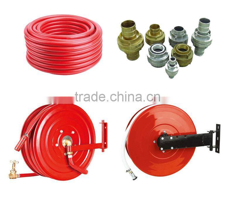 3/4" PVC lined garden water hose with brass coupling