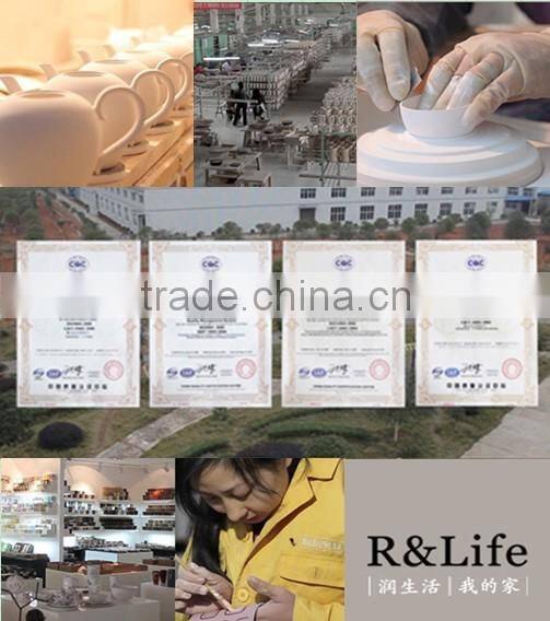 Ceramic christmas snowflake dinner plate