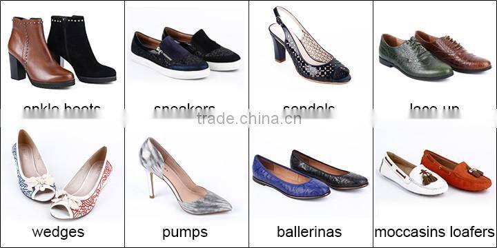 Customized fashion women cow suede rubber outsole comfortable shoes all brands