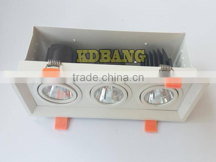 China ceiling light new 24w recessed square led downlight