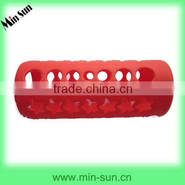 Heat Insulated Silicon Baby Feeding/Milk Bottle Cover