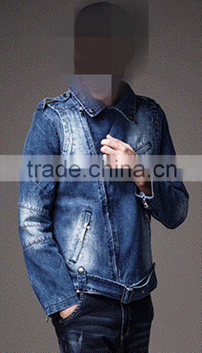 2016 Latest design Mens Cycling Jeans Winter Jacket windproof waterproof keep warm