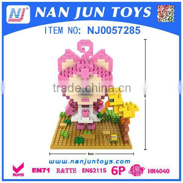 Small Diamond mini plastic buiding block for kid toy