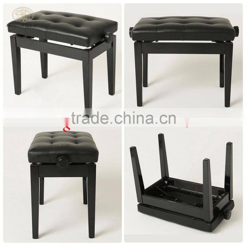 Shanghai Artmann adjustable piano bench for upright piano and grand piano