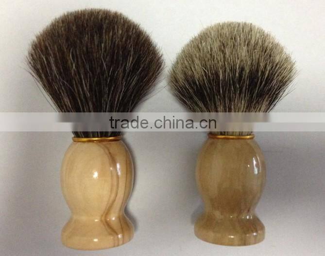 Horse Hair Horse Tail Hair Men's Shaving Brush Wood Handle Face Brush