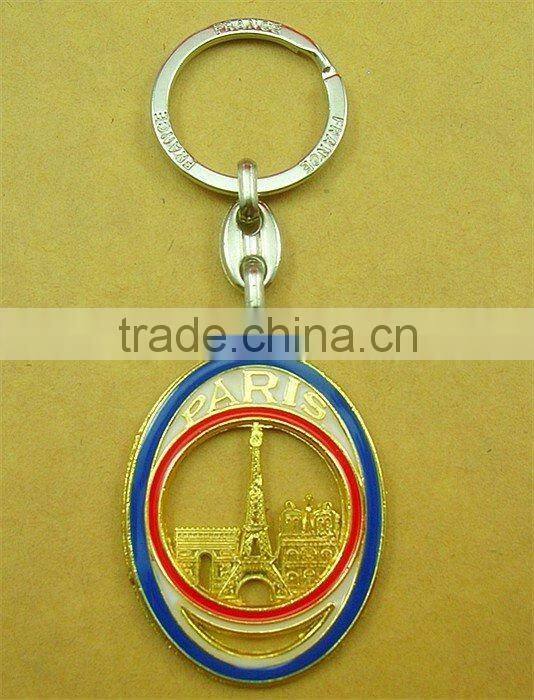 France souvenir Eiffel tower key chain