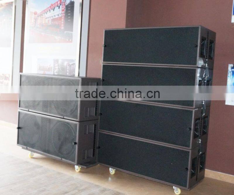 LA-215 3-way outdoor speaker box/dual 12'' speakers professional