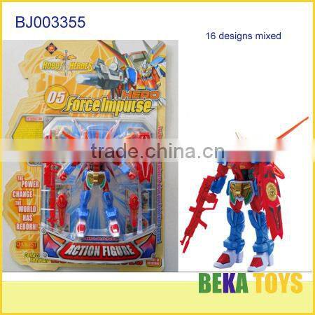 cheap DIY toy plastic deformation toy plane