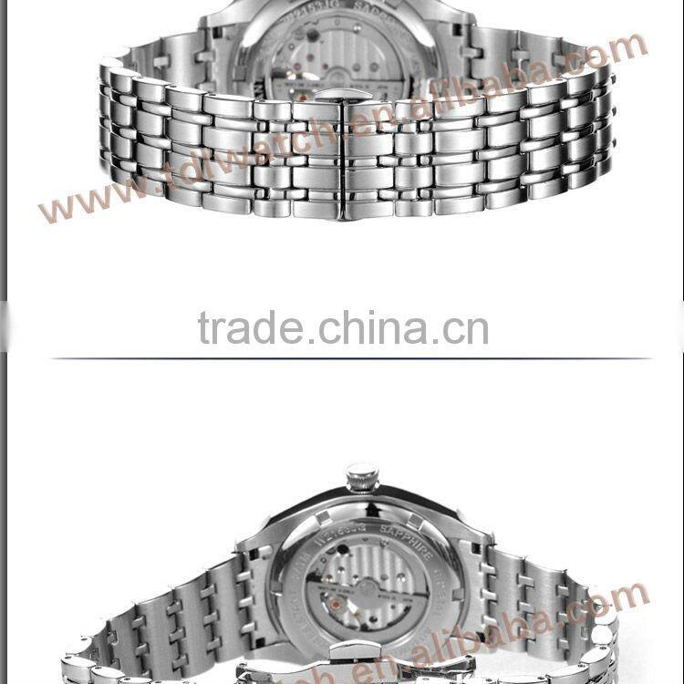 5ATM Waterproof WEIQIN Brand Sapphire Glass Watch