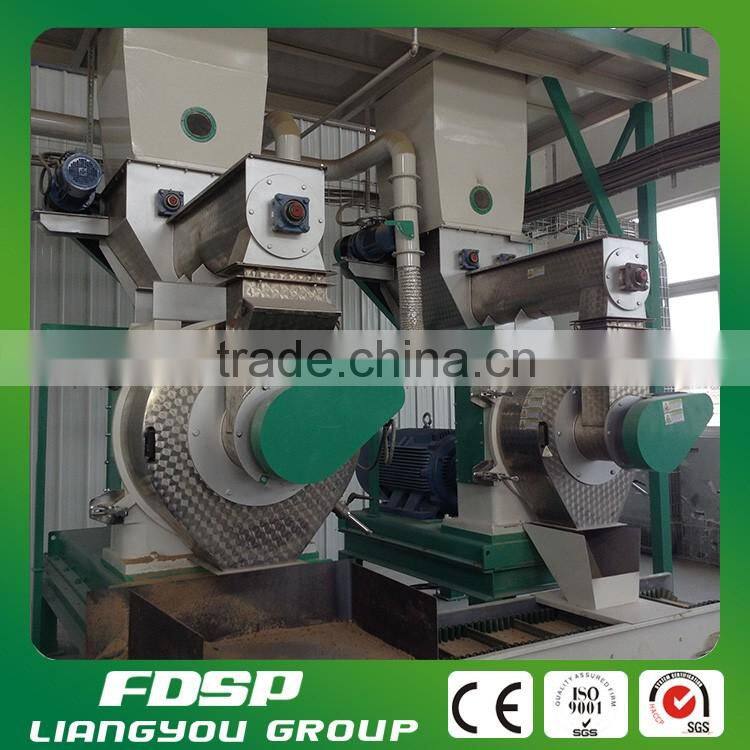 CE approved 4-4.5TPH complete biomass pellet machine line