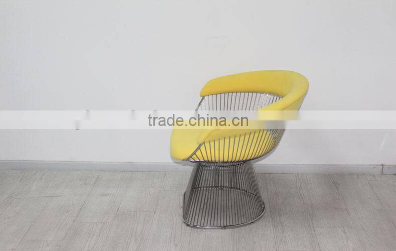 Hot sale concrete wire mesh chairs outdoor