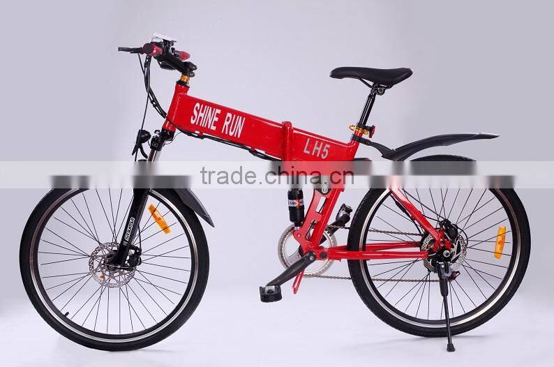 Factory price electric folding mountain bike