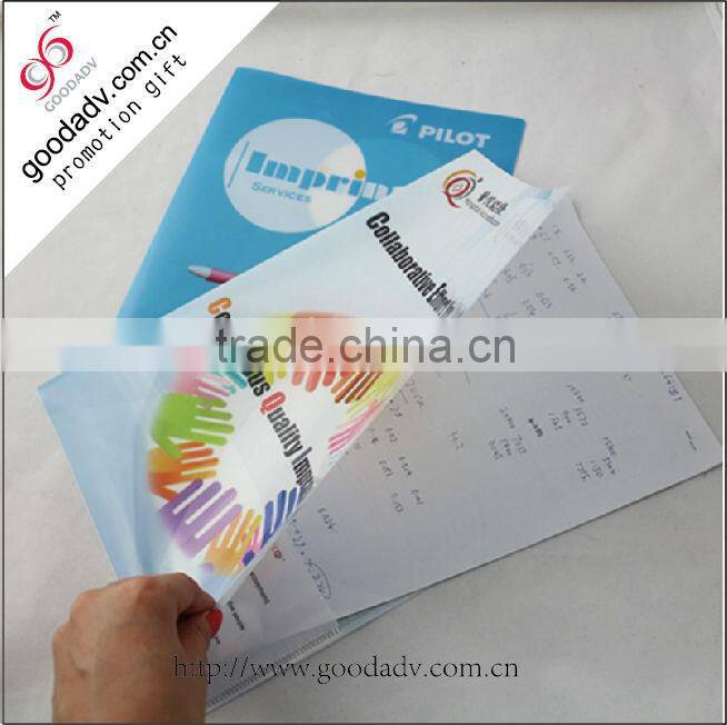 Decorated with recyclable pp material various kinds office folder