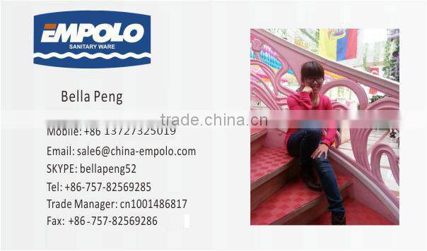 2014 New Design Double Brass Bathroom Basket 601-2