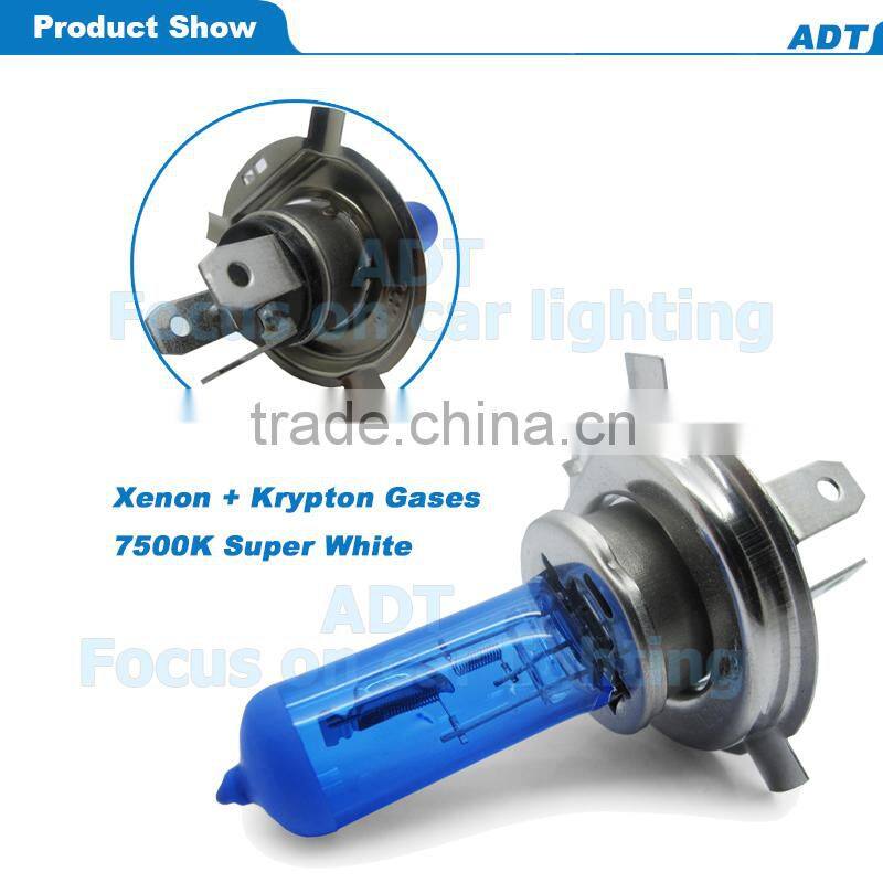 ADT wholesale h4 7500k plasma halogen bulb