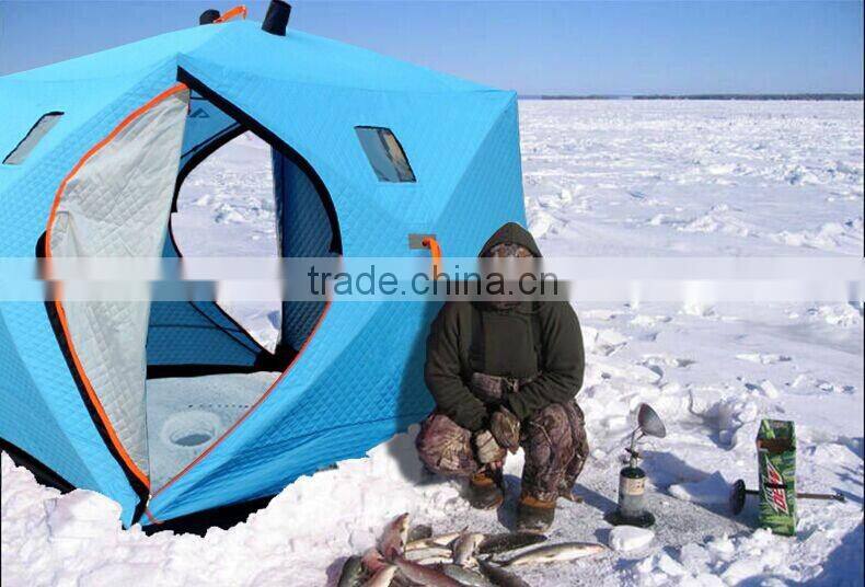 High quality 3 persons tent for winter fishing