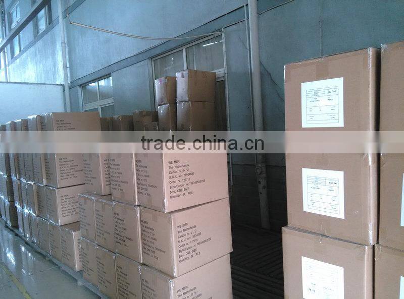 Red color plain winter fleece scarf hat gloves polyester kint sets