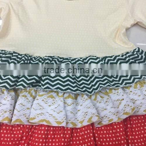 2015 new hot yiwu koya garment factory wholesale girls boutique fall children outfits adorable mustard pie remake girls outfit