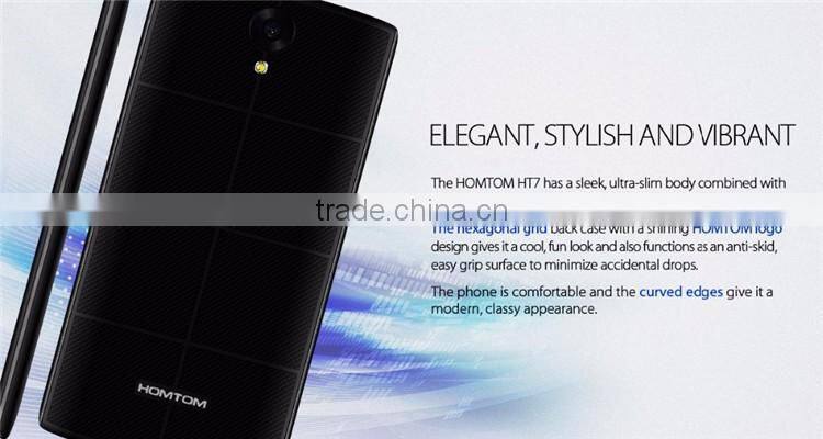 Original HOMTOM HT7 Android 5.1 MTK6580A 1G RAM 8G ROM HD 1280x720 Quad Core 5.5 Inch 8.0MP low price china mobile phone
