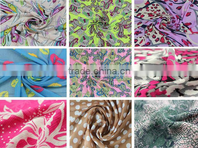 polyester fabric chiffion fabric