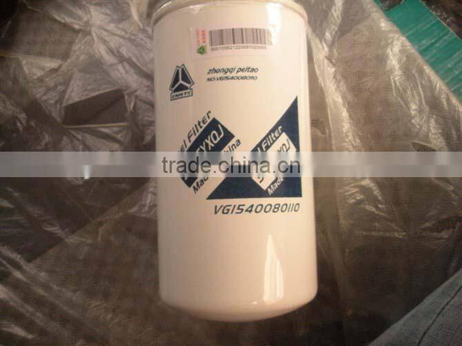 Sinotruk Howo truck parts high quality hot sales VG1092080052 oil filter