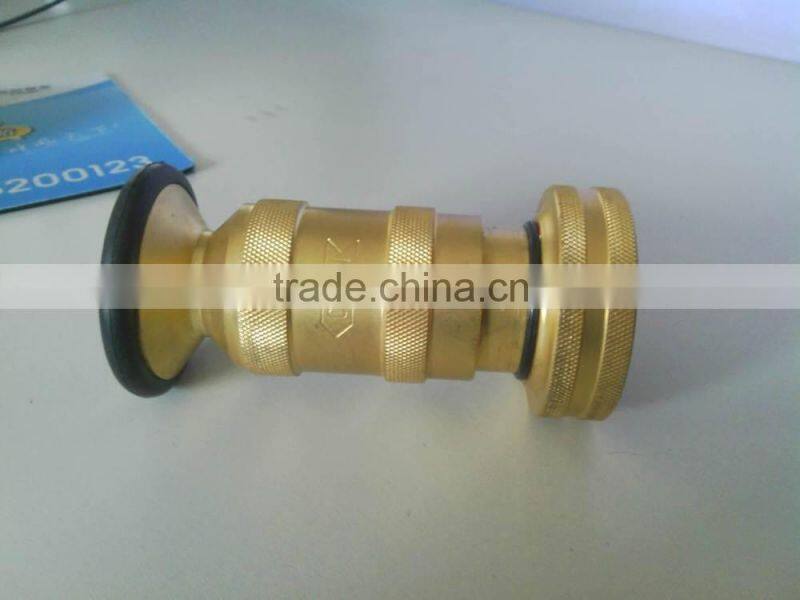 Brass fire nozzle