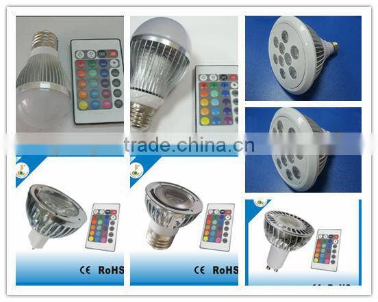 3W cheap price MR16 LED Bulb Spotlights RGB 240V