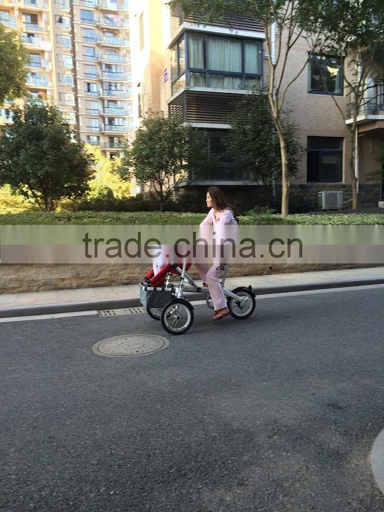 2016 New Design factory wholesale foldable Baby stroller/ Mult functional aluminium frame elegant baby stroller