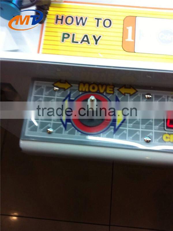 Ecuador hot sale funny golden key game machine, key master prize vending game machine for children