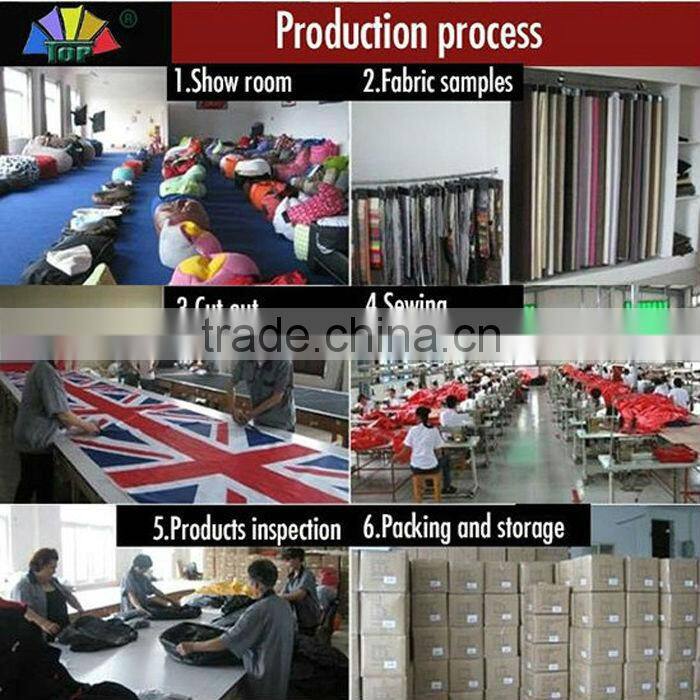 flag printing sitting bean chair bed