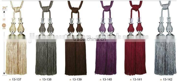 beaded long tassel for curtains