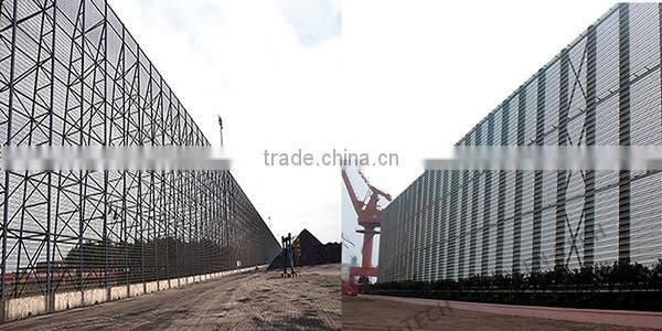 WF-WH006 professional stainless steel wind dust fence for dust suppression