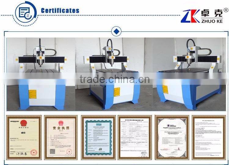 Small Size Wood Acrylic MDF CNC Router Machine ZK-6090 With 3.2KW Water Cooling Spindle&Stepper Motor