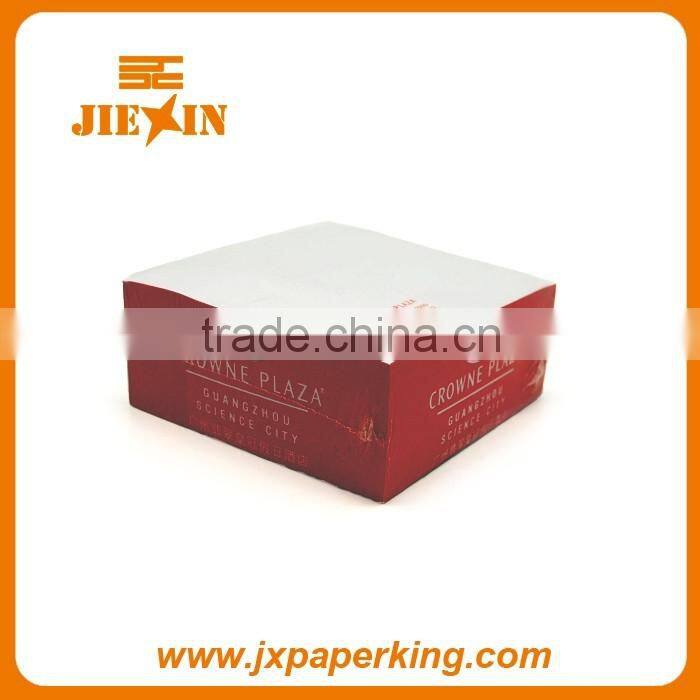 Loose-leaf pony shaped memo pad notes with stitching and color paper