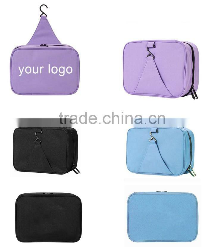 Portable Hanging folding toiletry travel bag Organiser