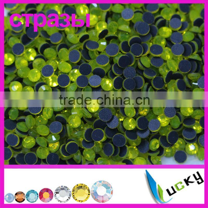 2014 new strass hotfix cristal beads flat back hot fix rhinestones for iron on transfers