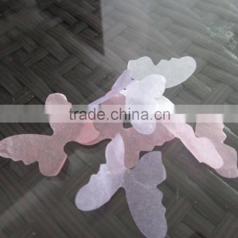 Blue and white Biodegradable heart Confetti Eco Friendly Handmade paper confetti